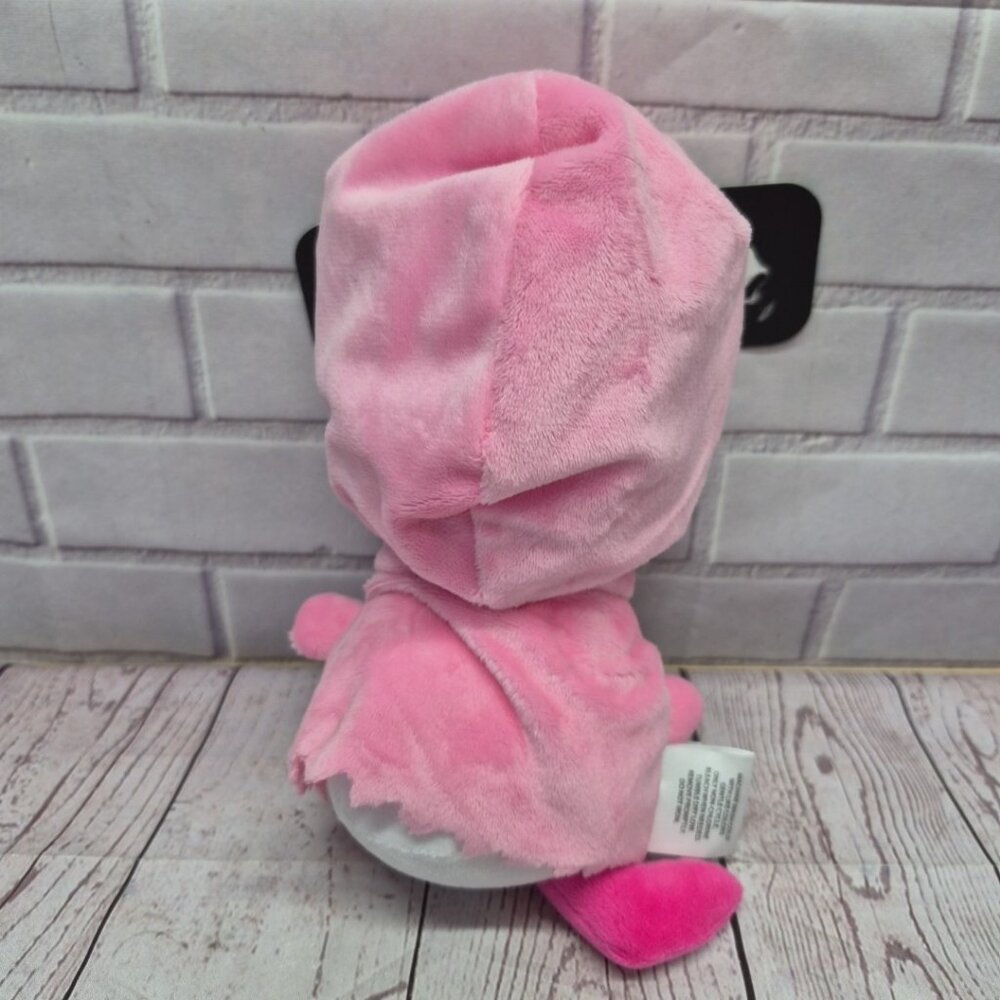 CultureFly Ghost Face Pink Dog Toy Plush Squeaker 9” Limited Edition - Picture 2 of 5